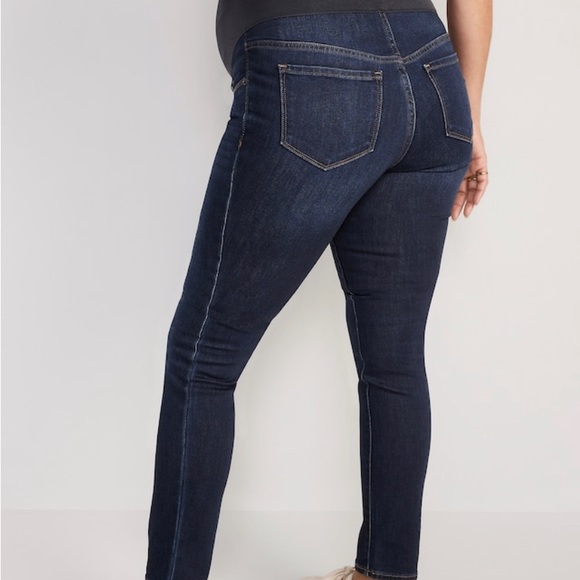 Maternity full panel icon, skinny jean from Old Navy. Size 4. New with t… - Picture 3 of 10